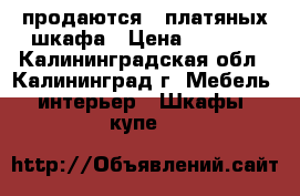 продаются 2 платяных шкафа › Цена ­ 5 500 - Калининградская обл., Калининград г. Мебель, интерьер » Шкафы, купе   